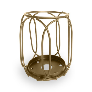 nik-lights lamps oil candle geo nickel